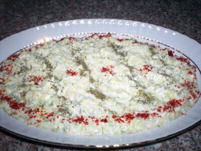 Bulgurlu Kabak Salatası Tarifi