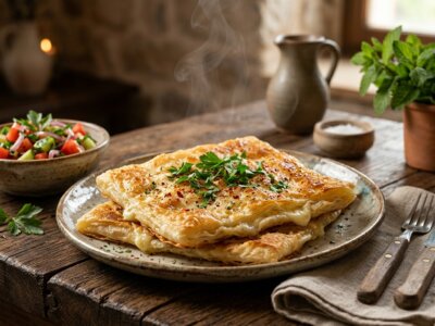 Katmerli Peynir Kızartması